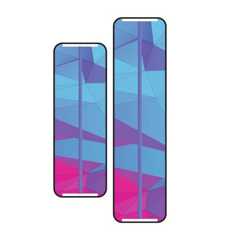 Mode Airtrack Deluxe 4x1x0,1m, rosa