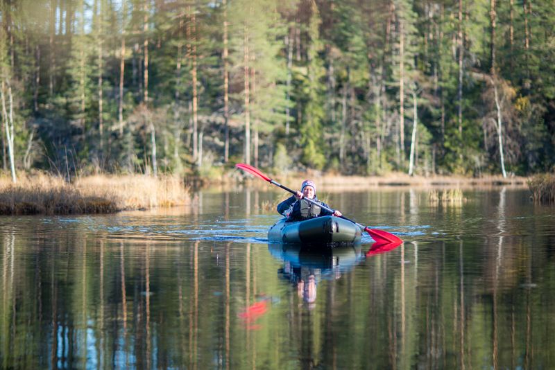 Mode Packraft 250 Solid Gul