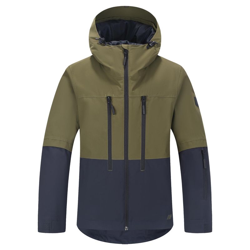 Skogstad J Flisegga 2-lags Teknisk jakke Ivy Green